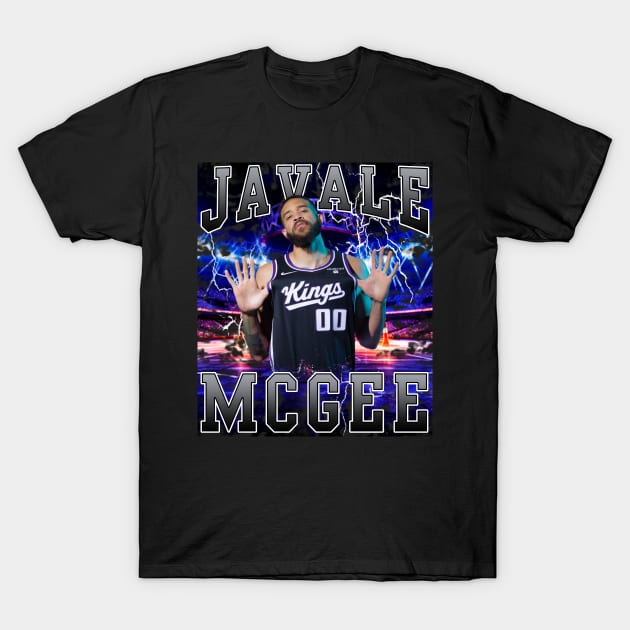 JaVale McGee T-Shirt by Gojes Art